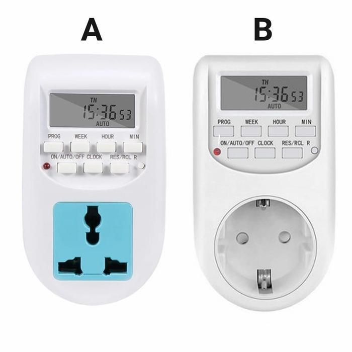 Stop Kontak Timer Digital Otomatis / Programmable Digital Timer Switch