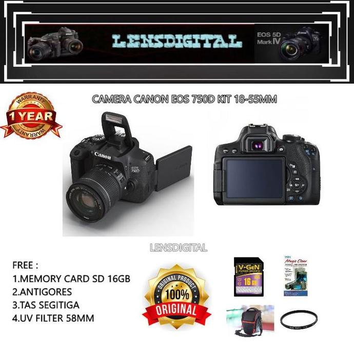 CANON 750D KIT 18-55 / CANON 750D KIT / CANON 750D