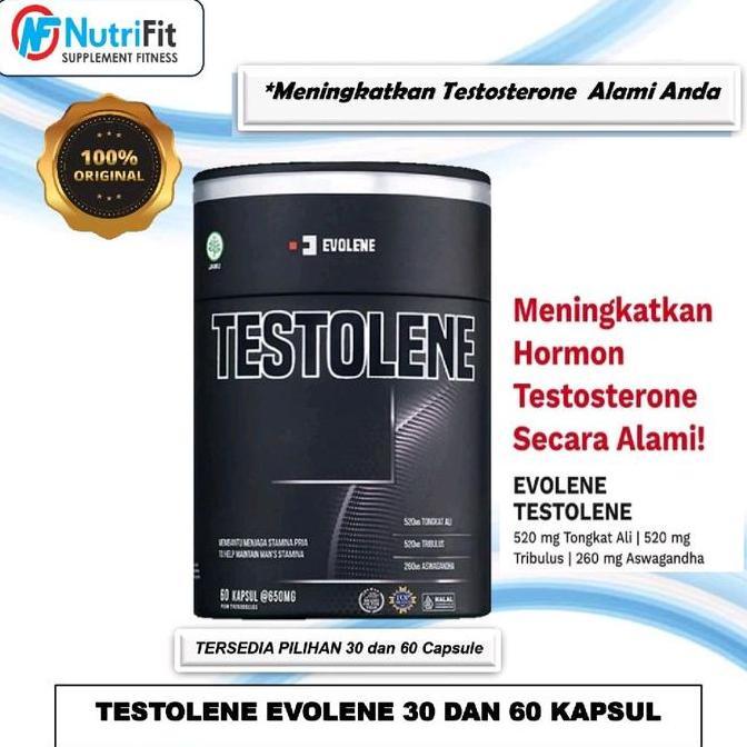 Evoboost / Testolene Evolene 30 dan 60 Kapsul