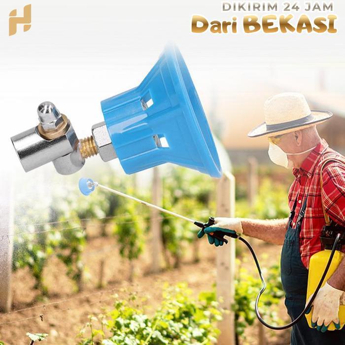 Nozzle Kabut Sprayer 5 Lubang Nozzle Spray Atomizer Universal Nozzle Semprot Untuk Irigasi Taman