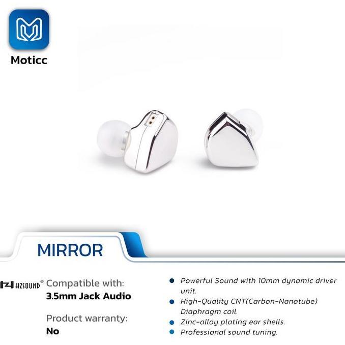 HZSOUND Heart Mirror with Mic Carbon Nanometer Diaphragm Earphone