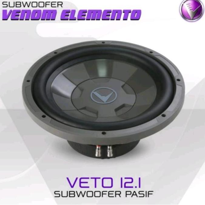 subwoofer 12 inch venom elemento veto original