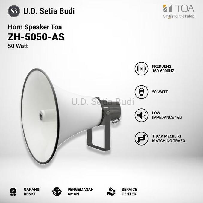 TOA Horn Speaker ZH-5050 / ZH-5050 Speaker Corong 50 Watt
