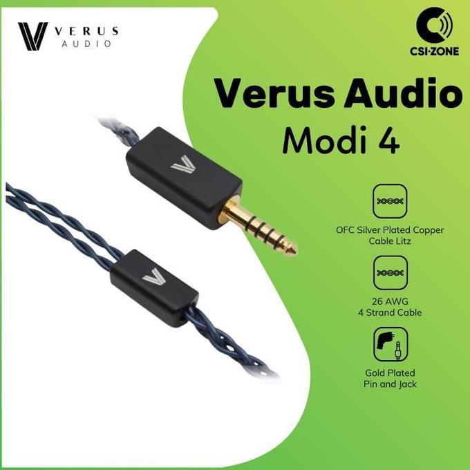 Verus Audio Modi 4 OFC SPC Cable Litz For In Ear Monitor Earphone