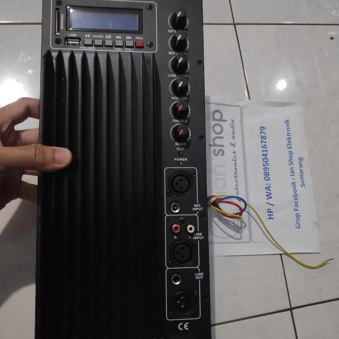 Kit Power Speaker Aktif Monitor Floor USB Bluetooth 700 Watt 38x16 cm