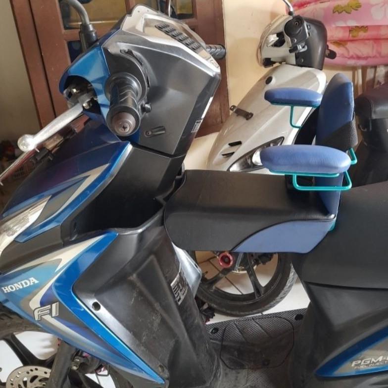Terbaru Tempat Duduk Bayi Di Motor/Kulit Jok Motor/Tempat Duduk Anak Di Motor/+ Sandaran