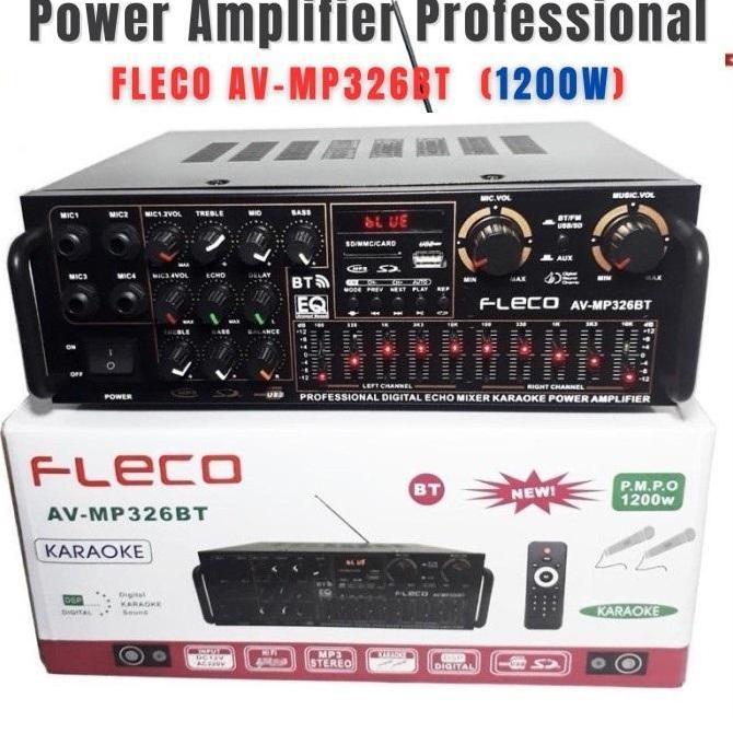Amplifier Bluetooth Fleco AV MP326BT//Ampli MP 326 BT 1200 watt