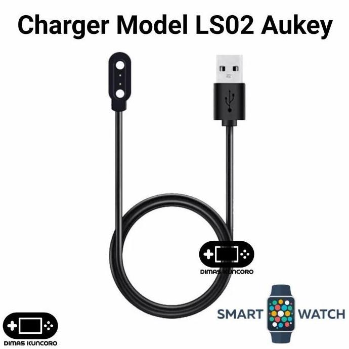 Charger Model LS02 aukey smartwatch sw-1P sw-1S SW-1 kabel usb cable