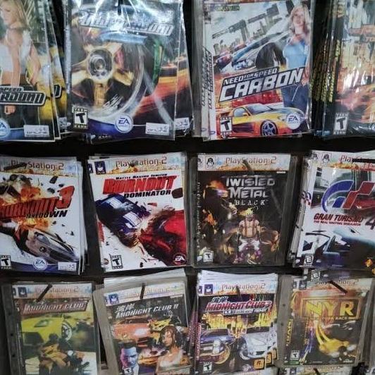 Kaset Game PS2 slim fat ps playstation 2 power rangers tekken