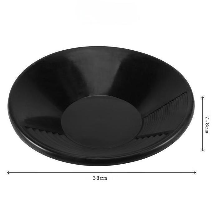 OCHACO Alat Dulang Emas 38CM Gold Pan Tahan Lama - Peralatan Tambang Emas & Gold Panning Perlengkapa
