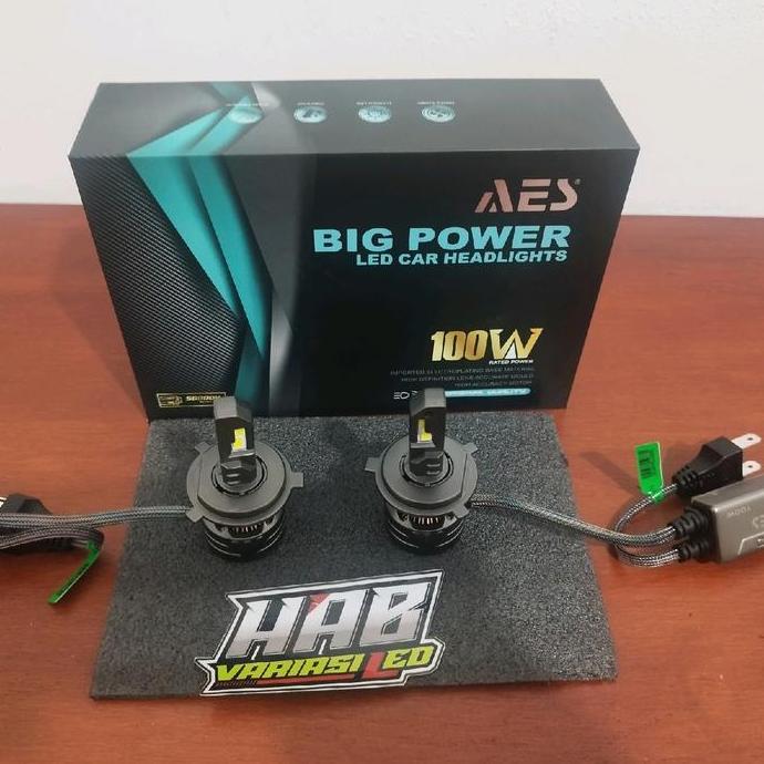 LED AES BPOWER 100 WATT H4 H7 H9 H11 NEW Car