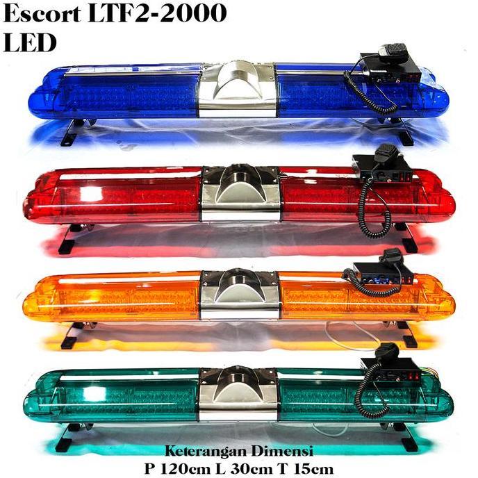 Lampu Patroli Polisi LED ESCORT TBD-2400 LED Lampu Ambulance