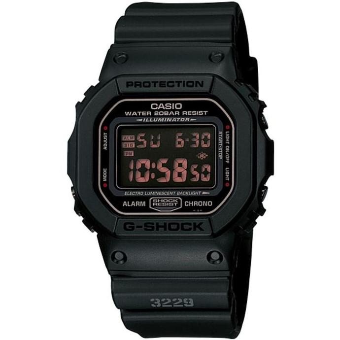 Clock- Casio G-Shock Dw-5600Ms-1 / Gshock Dw5600Ms & Bergaransi