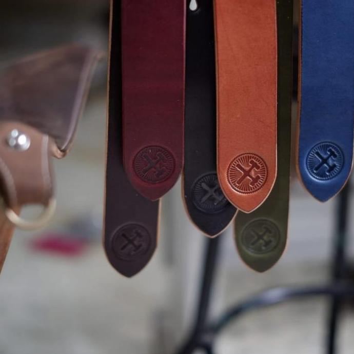 Siege leather-Belt-Sabuk Kulit -Solidbrass buckle - Kuningan- Ikat pinggang pria