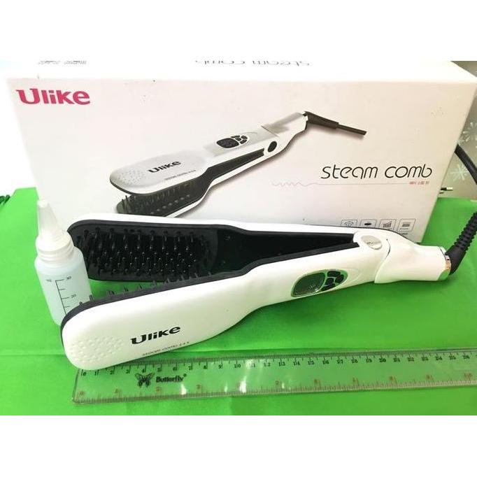 Sisir Ion Steam Ulike Catok Sisir Pelurus Rambut