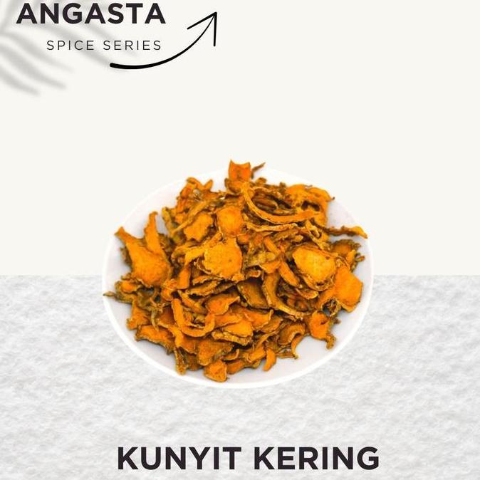 kunyit kering 100 gram kunyit kering asli Alqshop