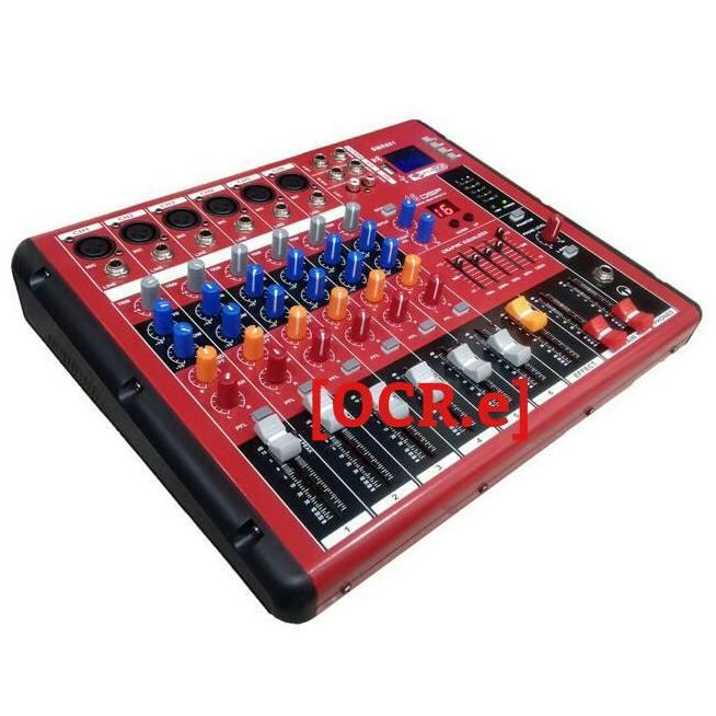 Mixer 6 Channel Dusen Berg SMR-601 USB Bluetooth
