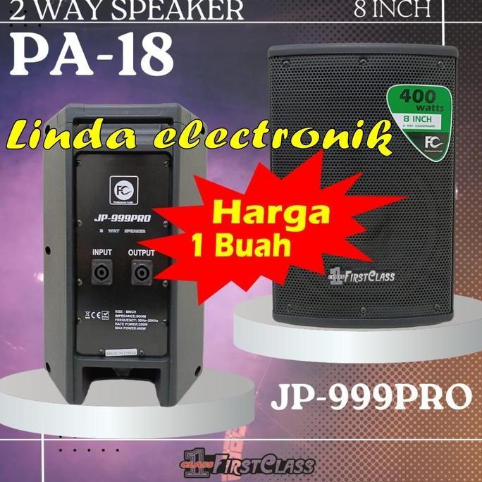 speaker pasif firstclass jp999pro pa18 pa 18 1 buah pasif 8'' orinal