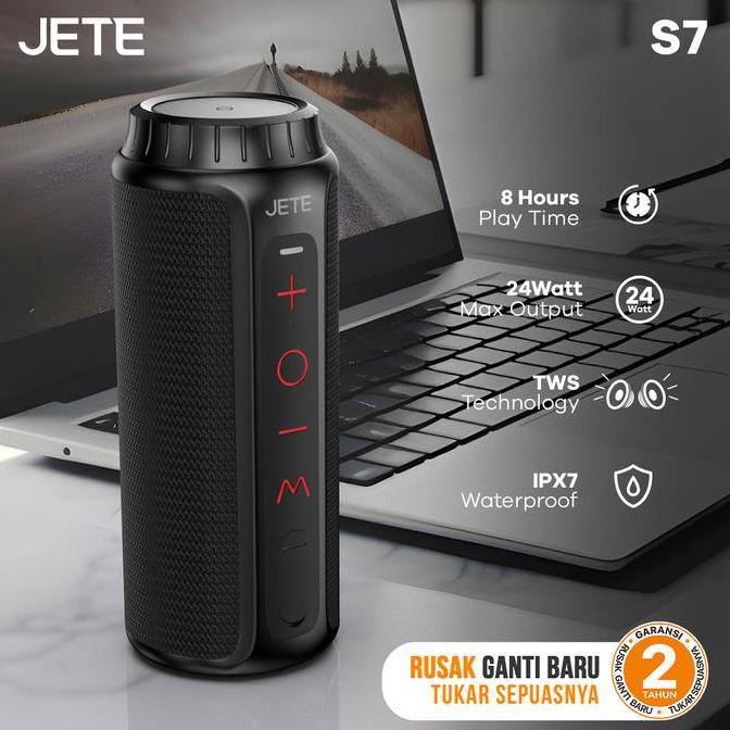 Speaker Bluetooth Portable JETE S7 - Garansi Resmi 2th