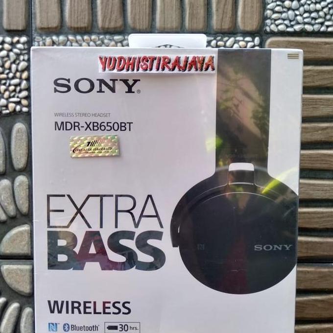 Sony MDR-XB650BT Extrabass Bluetooth Headphone Resmi SONY