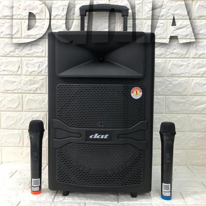 Speaker Portable Wireless DAT DT1210 FT Orinal Bluetooth 12 inch DAT 1210 FT