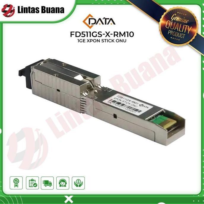 BEBAS ONGKIR - C-DATA SFP FD511GS-X-RM10 1GE XPON STICK ONU Stick ONU Transceiver Xpon Onu stik SFP 