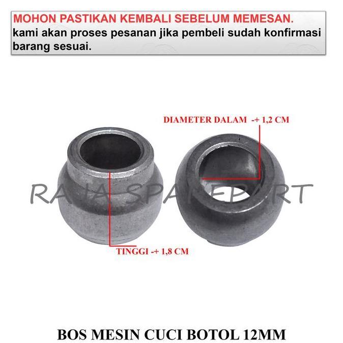 BM12BT BOSH / BOSHING MESIN CUCI / BOS MESIN CUCI BOTOL 12MM SGA27