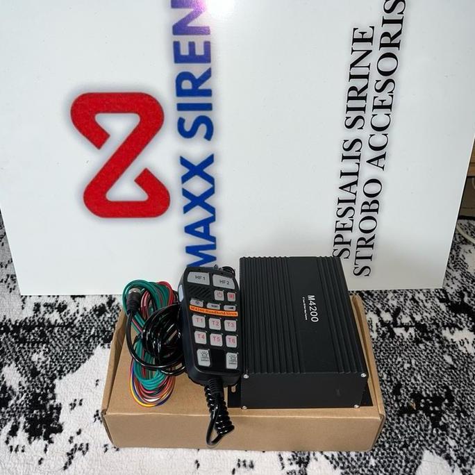 M4200 Handheld modul suara Whelen 47 Tones 200watt