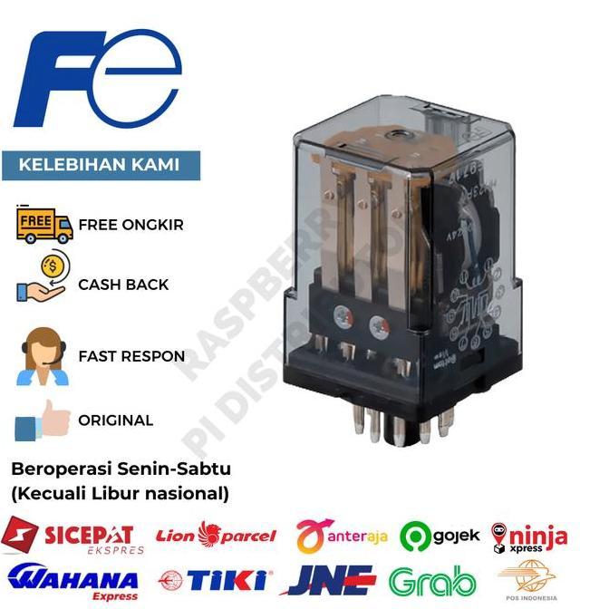 FUJI HH23PW STANDARD RELAY WITH KONTAK 3PDT 24VDC SGA3