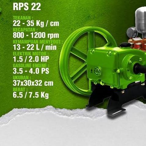 TERBARU - RYU RPS 22 sprayer cuci mobil motor power sanchin