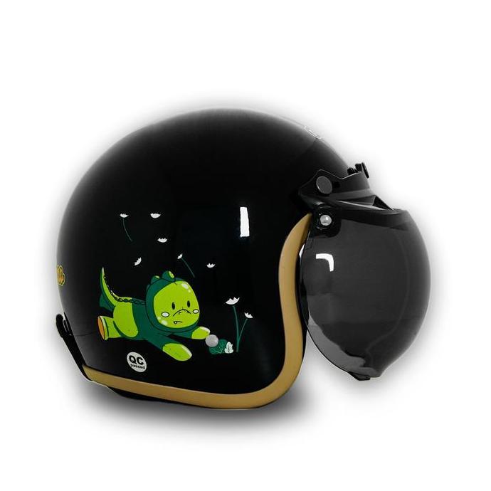 Helm Anak - Helm Retro Bogo Marzano Little Dino Kids Series
