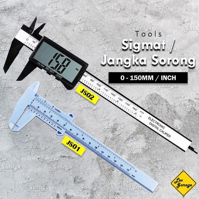 Jangka Sorong Sigmat Vernier Caliper Sketmat Digital Manual