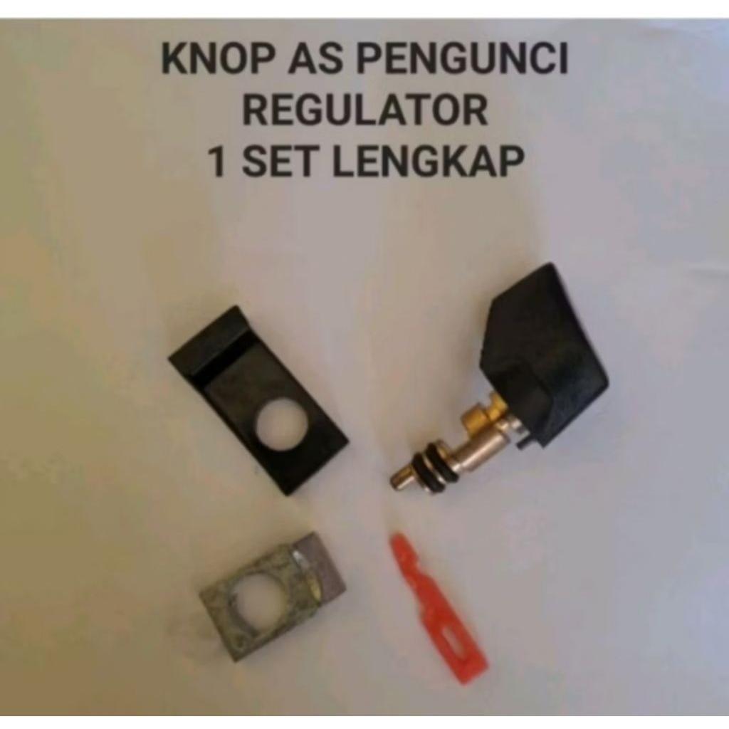 Knop Regulator Gas Lpg Kuningan - Full Set Winn Gas