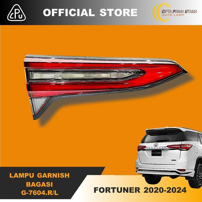 Cpu Lampu Reflektor Bagasi Garnish Fortuner Legender 2020 2021 2022 2023 2024 - G-7604 Original Dan 