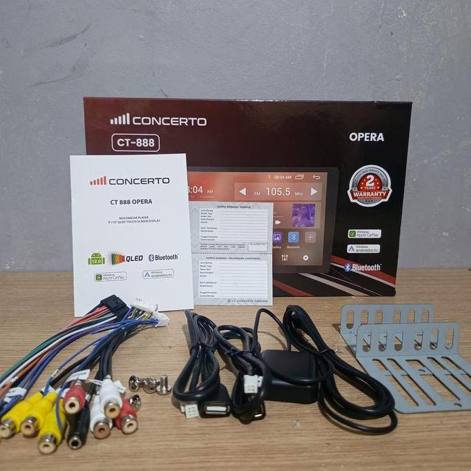 Promo HEAD UNIT ANDROID 10 INCH CONCERTO CT-888 OPERA Diskon