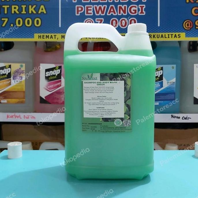 Banho - Sabun Mandi Cair Refill 2In1 Shampo Hotel Wangi Jasmine Melati Kraton Bali Kental Souvens 5 