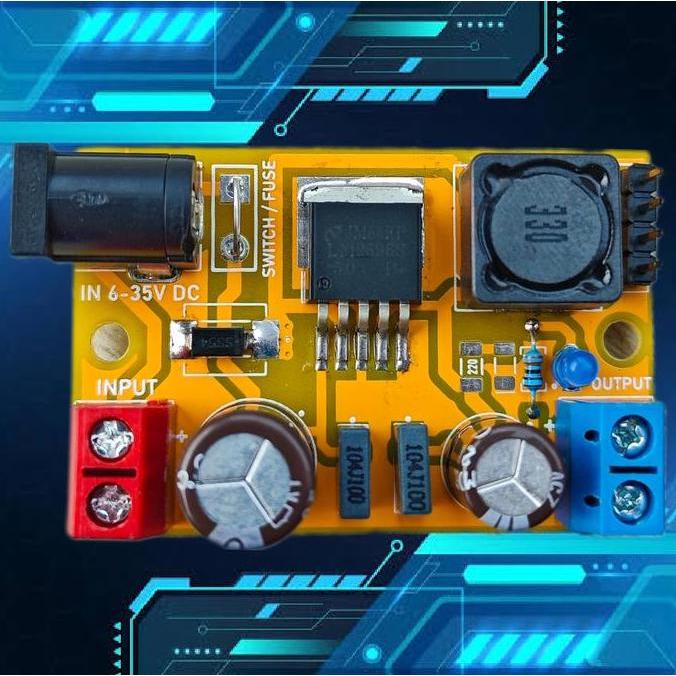 Flash- Step Down Dc To Dc Lm596 Fix Output 5V 3.3V 3A Hh Quality Stepdown
