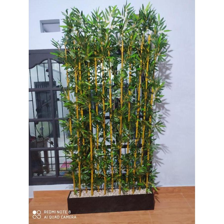 Bambu Partisi Ruangan - Partisi Artificial - Partisi Penyekat Ruangan