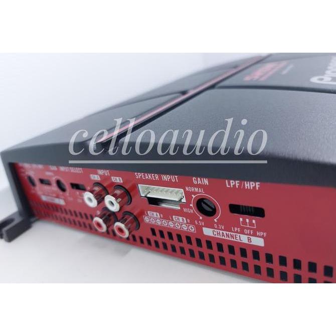 Promo Power Amplifier 4 Channel Pioneer GM-A4704 520 Watt Audio Mobil Car Diskon