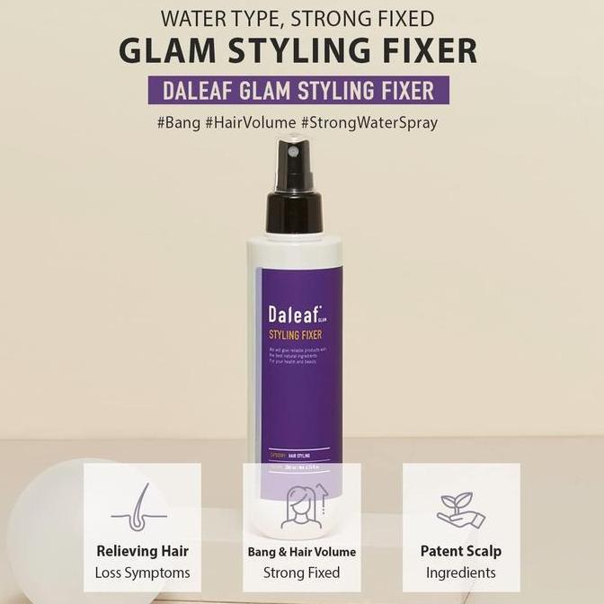 Daleaf Glam Styling Fixer - Hair Styling Spray, Spray For Bang Hair, _ Original