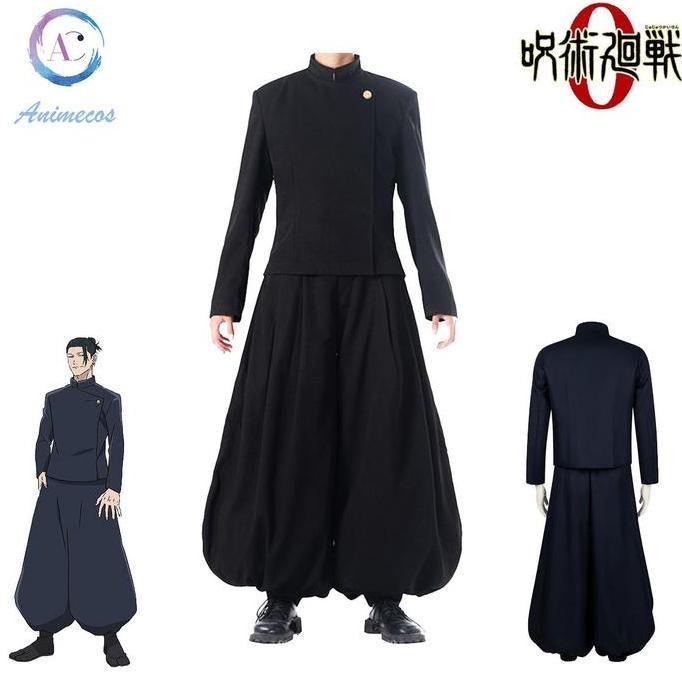 Jujutsu Kaisen Cosplay Costume Young Geto Suguru Cosplay Top and Pants and Wig / Geto Suguru Cosplay