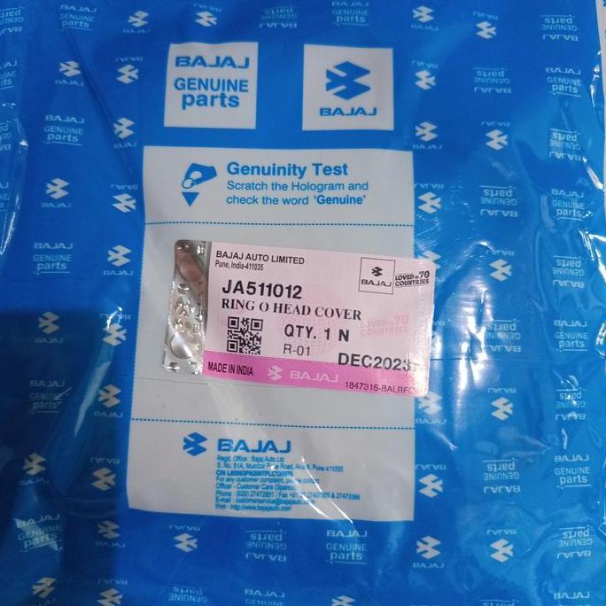 Gasket Head Cover Pulsar 135 Original Termurah