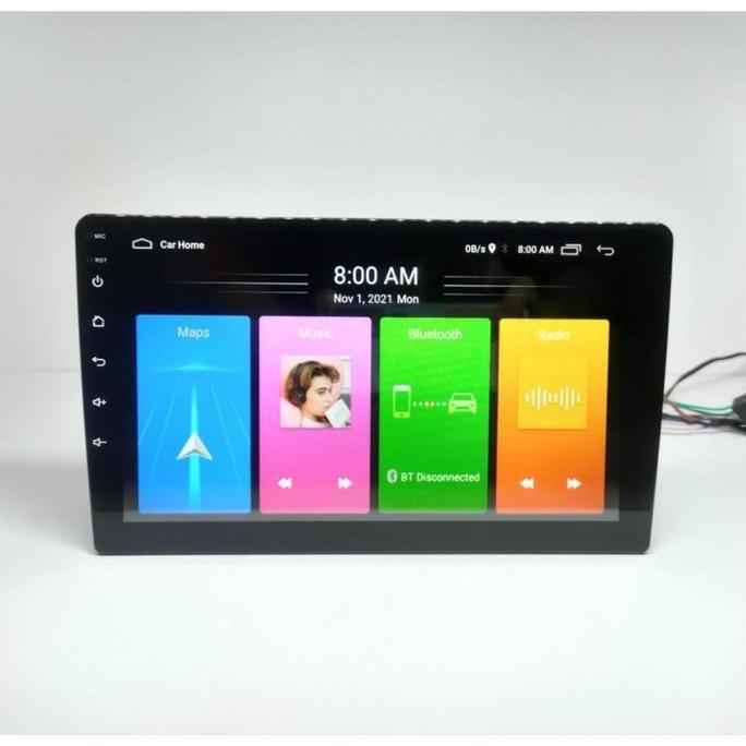 Promo Head Unit Android DHD 9 Inch 7 Double Din Tape TV Mobil GPS Youtube Diskon
