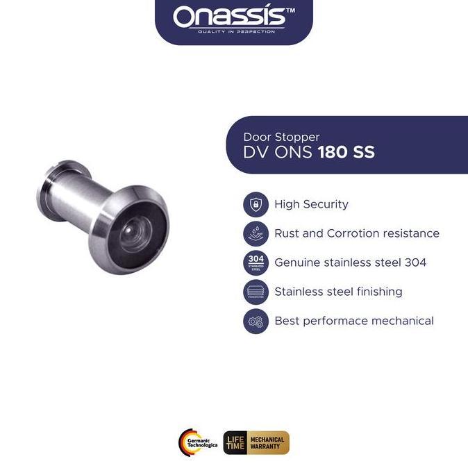 Door Viewer Onassis 180 Stainless Steel SUS 304