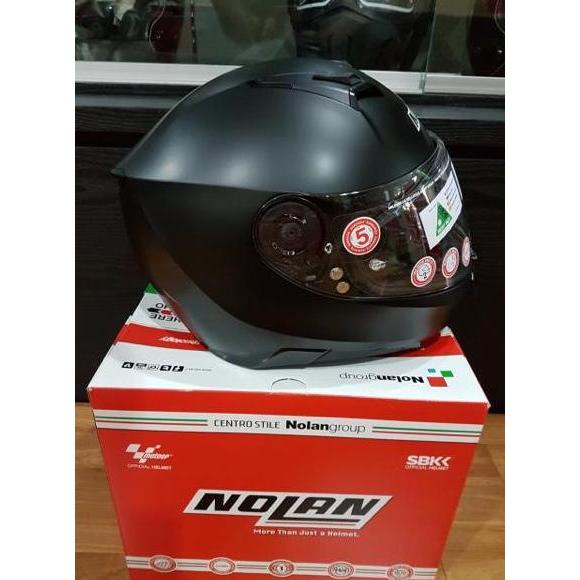 Promo Nolan N87 Martz Ncom Flat Black Cod