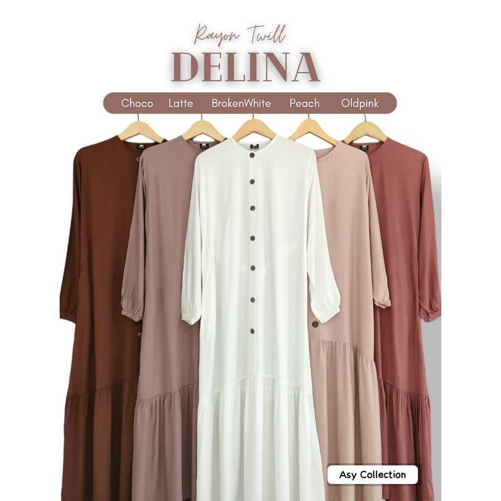 SUPER DEAL GAMIS RAYON TWILL  POLOS KANCING (SG) GAMIS KANCING SUSUN