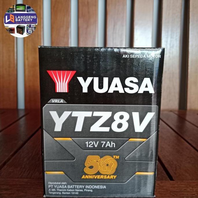 Aki motor Yamaha XMAX YTZ8V / GTZ8V YUASA AKI KERING