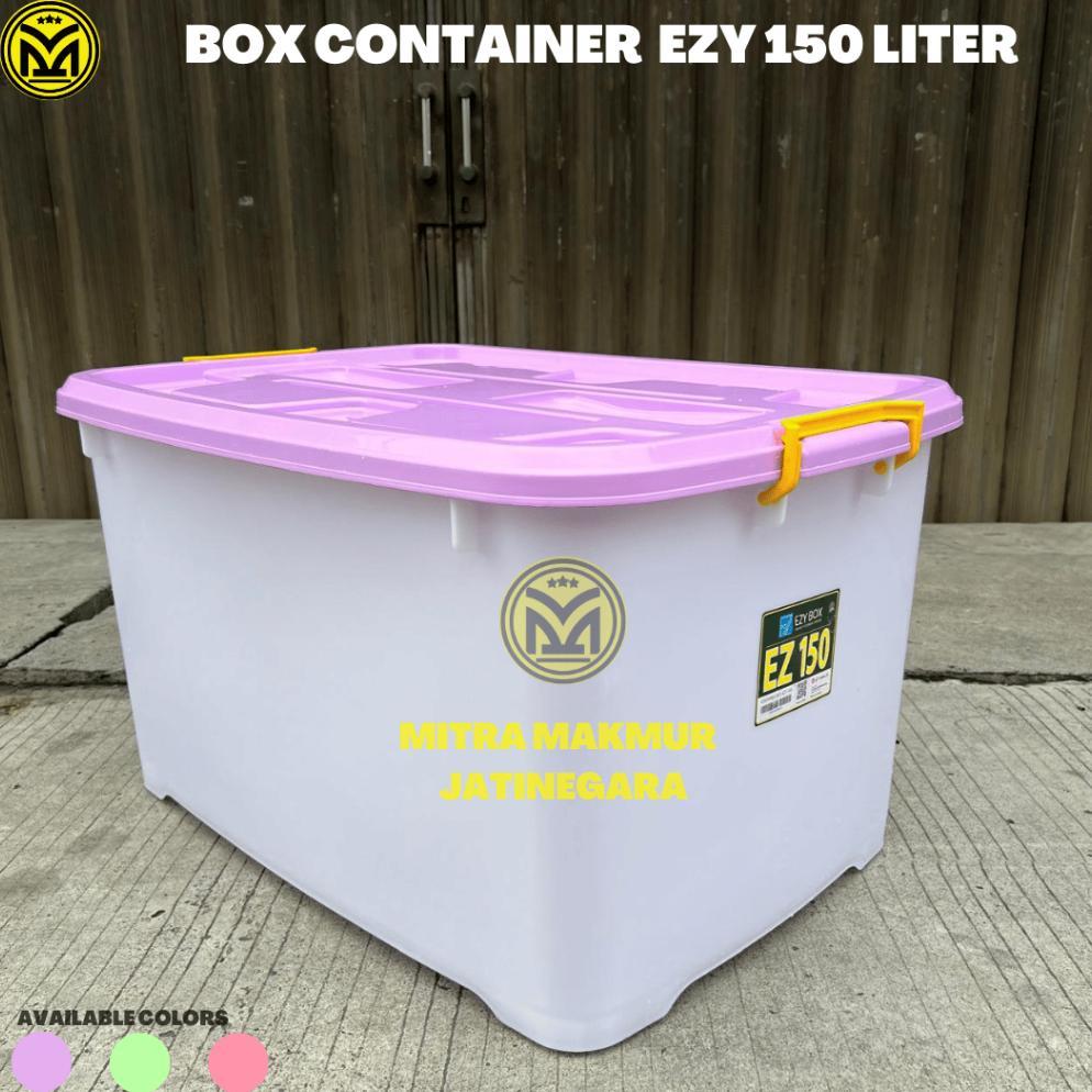EZY BOX CONTAINER BOX EZY 130 150 EZY 130 EZY 150 BOX PENYIMPANAN DENGAN RODA KONTAINER PLASTIK