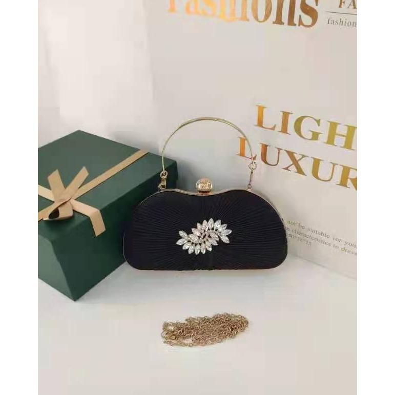 BEST DEALS MV_Marvelouz MV137643 tas Handbag pesta elegant ada tali rantai