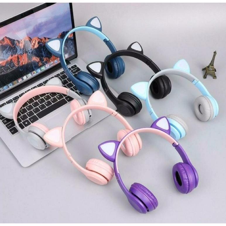 HOT SALE Headphone headset wireless bluetooth P47 M - Cat ear Mz 47, IMMORTALL CELL